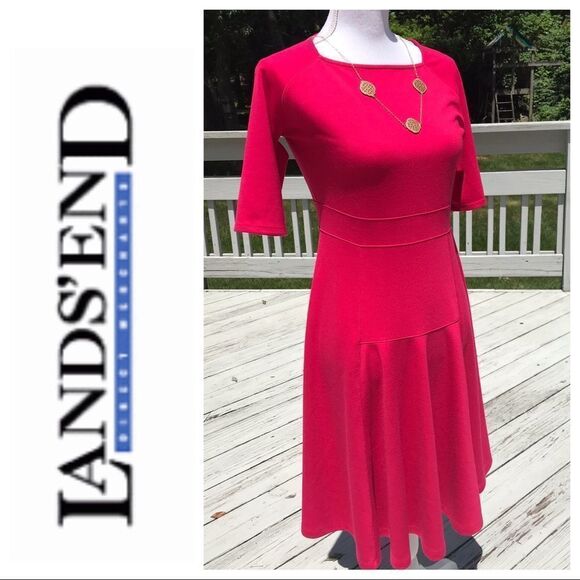 Lands End multi season dress - Picture 2 of 8